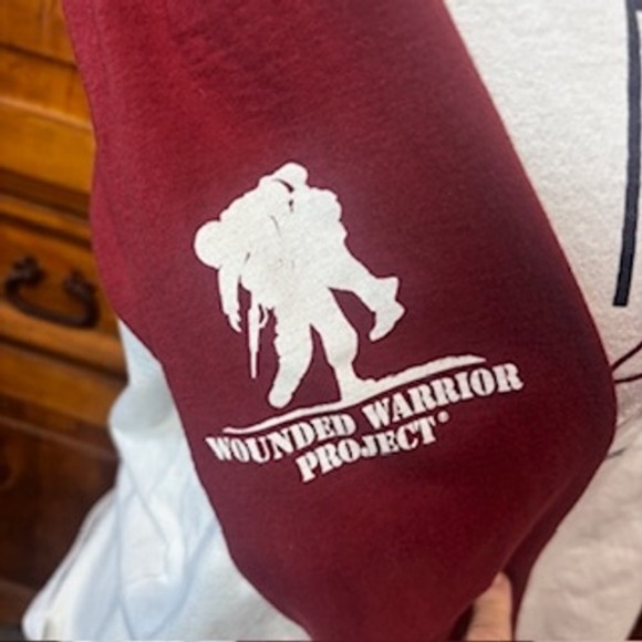 Harley Davidson Womens Baseball Tee Her In Every Hero Wounded Warrior Project - Picture 3 of 7